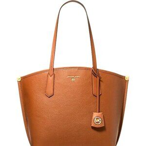 MICHAEL KORS JANE LARGE LEATHER TOTE